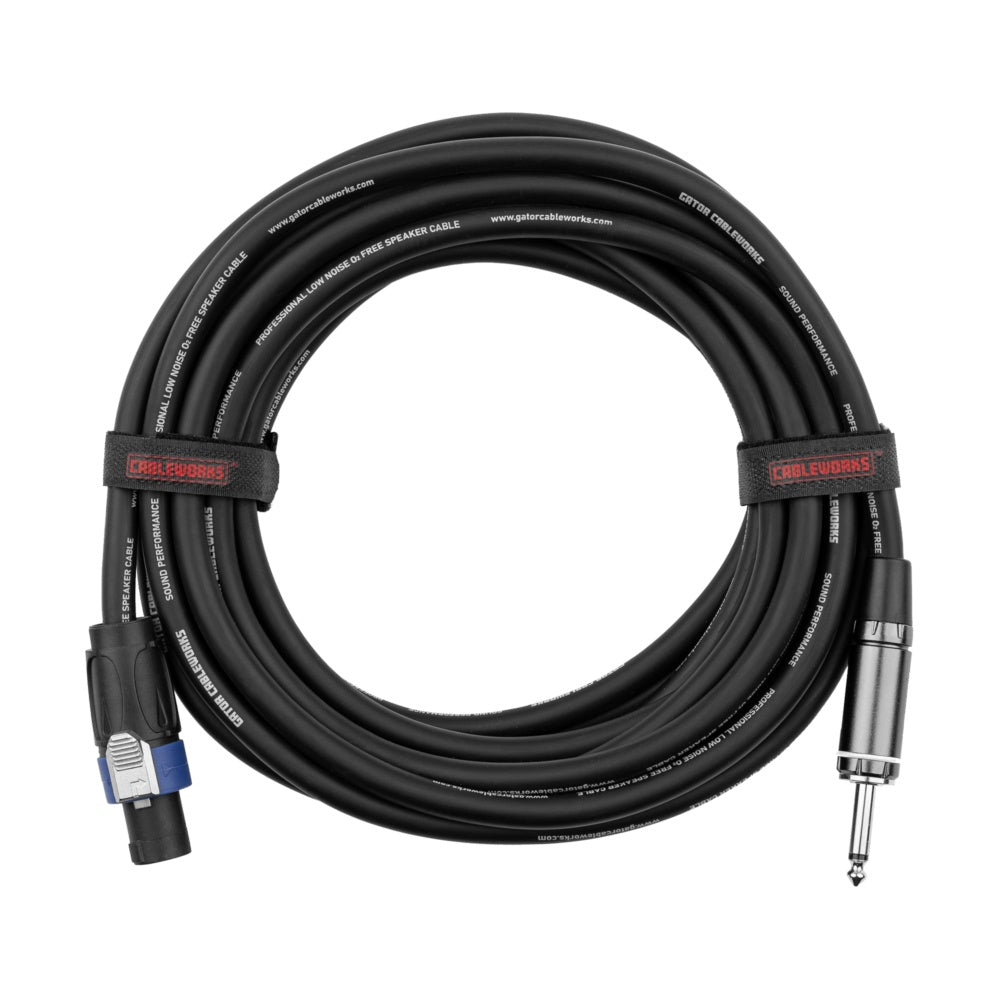 Gator Composer TS To Twist Lock Speaker Cable | 10'