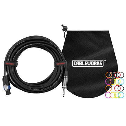 Gator Composer TS To Twist Lock Speaker Cable | 25'