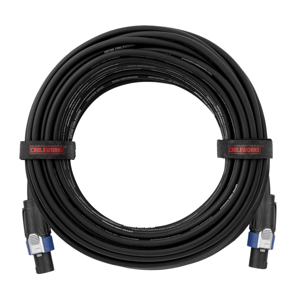 Gator Composer Twist Lock Speaker Cable | 50'