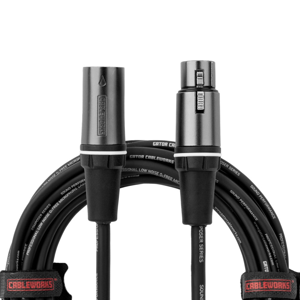 Gator GCWC-XLR-100 XLR Microphone Cable 100 Foot