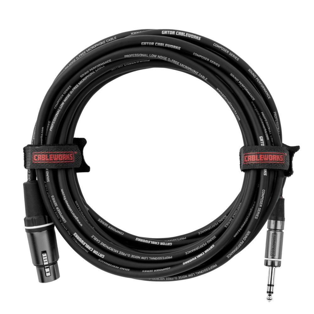 Gator Composer XLR Female To TRS Cable | 10'