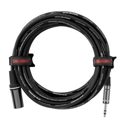 Gator Composer XLR Male To TRS Cable | 10'