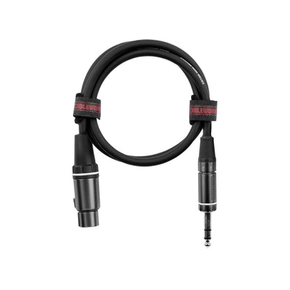 Gator Composer XLR Female To TRS Cable | 18"