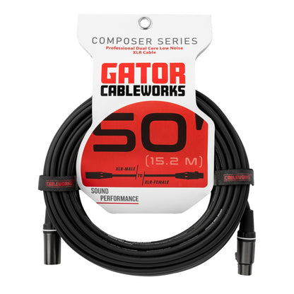 Gator Composer XLR Microphone Cable | 50'