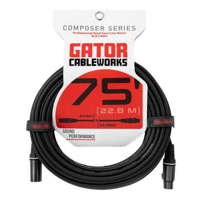Gator Composer XLR Microphone Cable | 75'