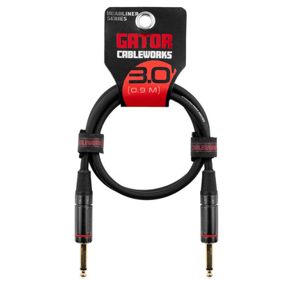 Gator Cableworks Straight Instrument Cable | 3'