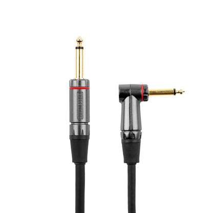 Gator Cableworks Straight To Right Angle Instrument Cable | 3'