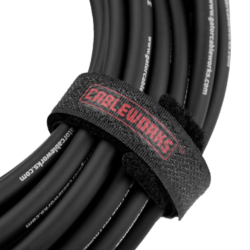 Gator Cableworks Straight To Right Angle Instrument Cable | 20'
