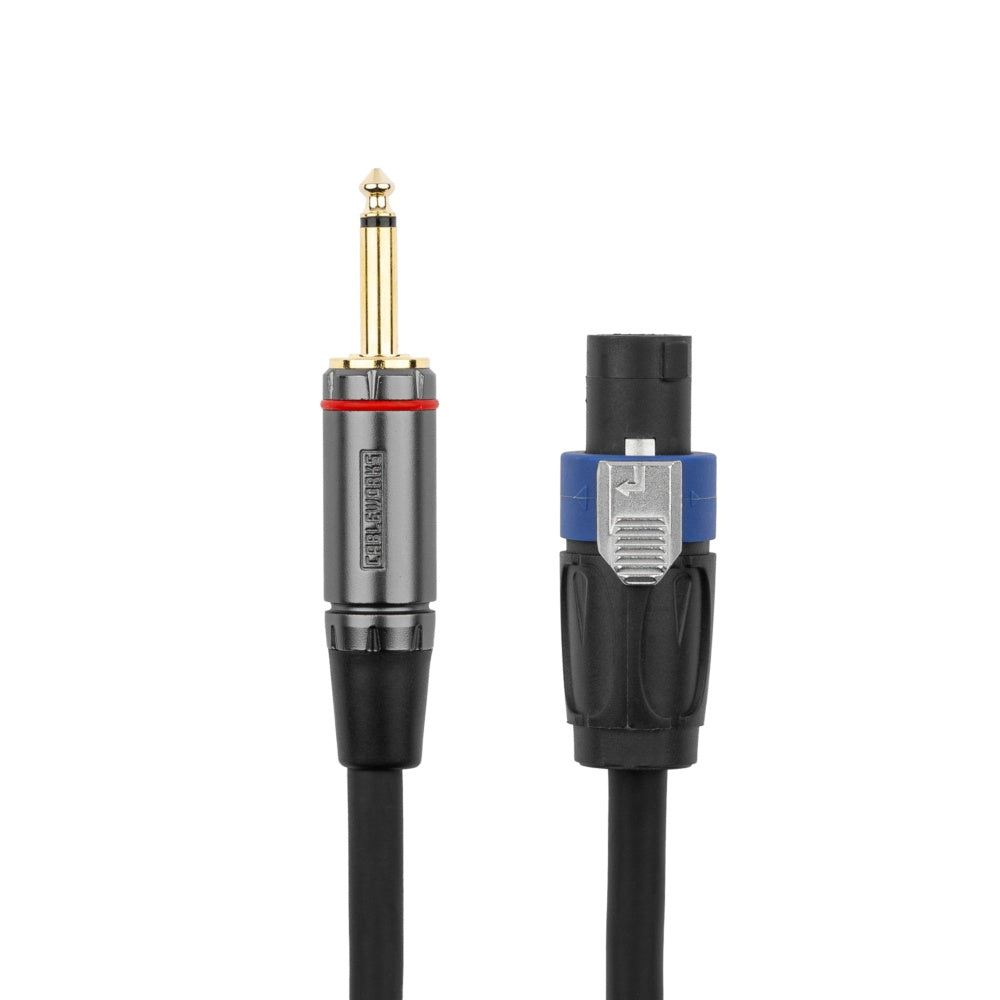 Gator Cableworks TS To Twist Lock Speaker Cable | 3'