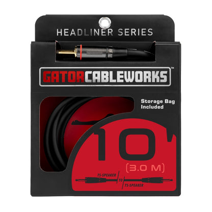 Gator Cableworks TS Speaker Cable | 10'
