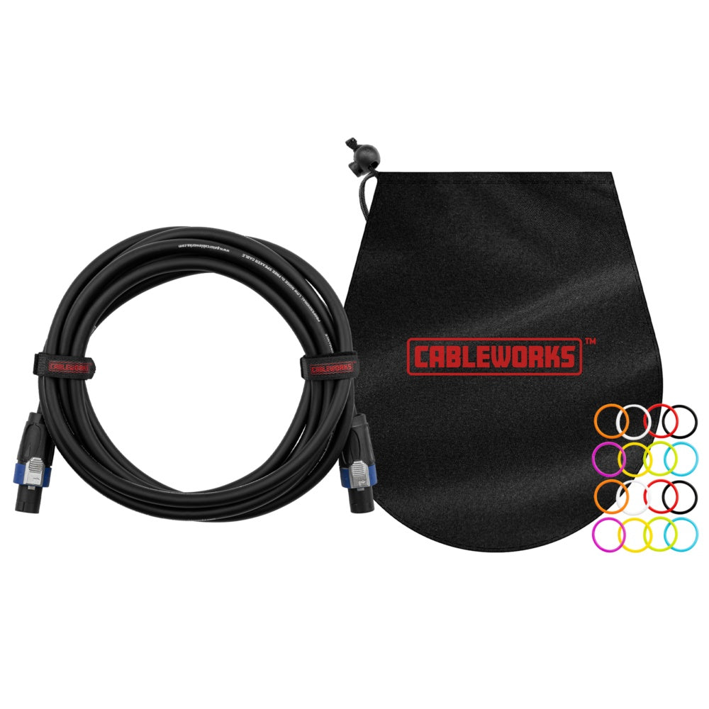 Gator Cableworks Twist Lock Speaker Cable | 15'