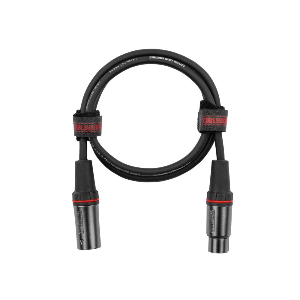 Gator Cableworks XLR Microphone Cable | 3'