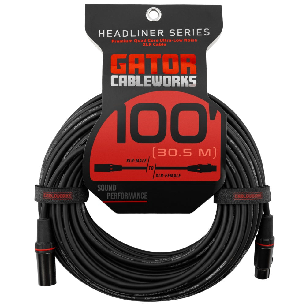 Gator Cableworks XLR Microphone Cable | 100'