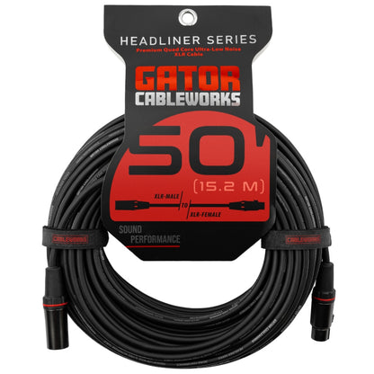 Gator Cableworks XLR Microphone Cable | 50'