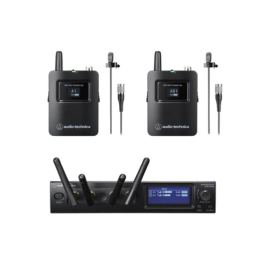 Audio-Technica ATW-1421/L System 20 PRO Dual Lavalier Microphone System