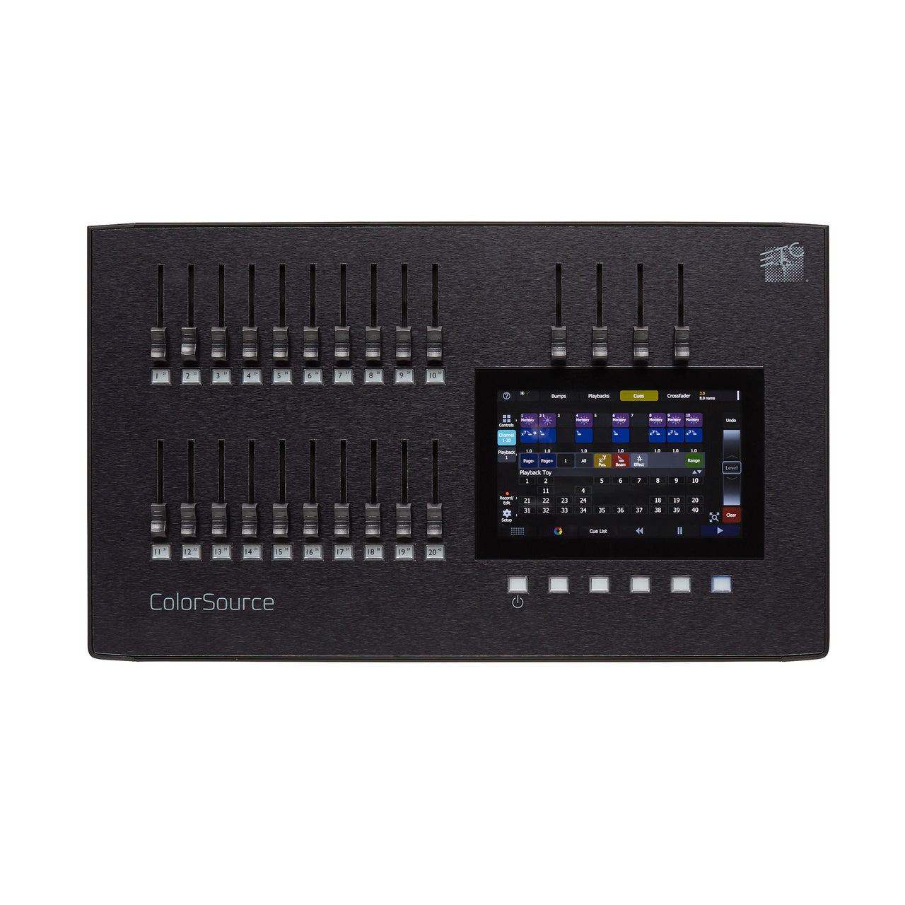 ETC 7225A1000-US ColorSource Lighting Controller Console With 20 Faders