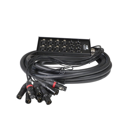 ProX XC-SB84XLR25 Stage Box Snake 8-Channel Send 4-Return XLR