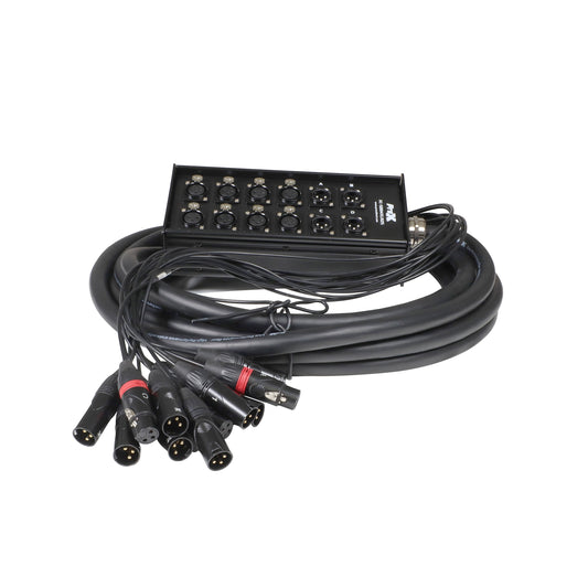 ProX XC-SB84XLR25 Stage Box Snake 8-Channel Send 4-Return XLR