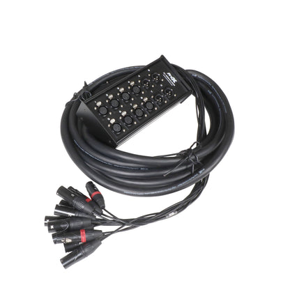ProX XC-SB84XLR25 Stage Box Snake 8-Channel Send 4-Return XLR