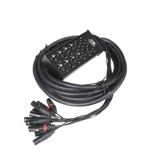 ProX XC-SB84XLR25 Stage Box Snake 8-Channel Send 4-Return XLR