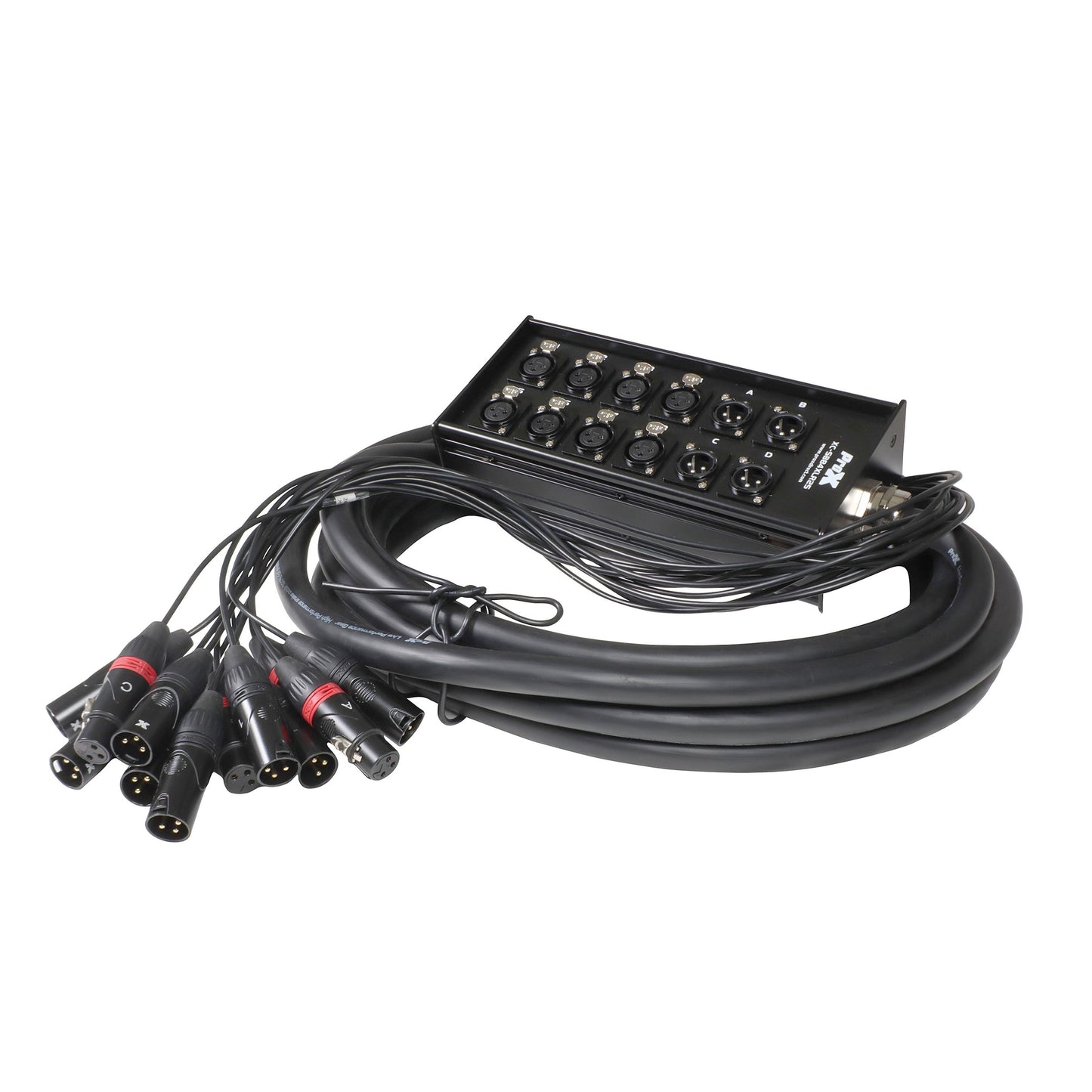 ProX XC-SB84XLR25 Stage Box Snake 8-Channel Send 4-Return XLR
