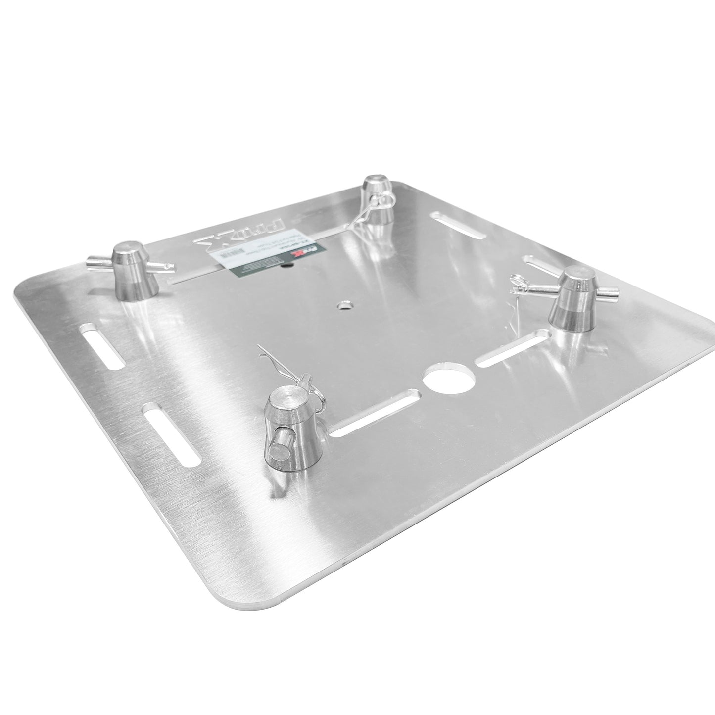 ProX Truss Base Plate For F34 Conical Square Truss | 16 in x 16 in | 6 mm | Aluminum
