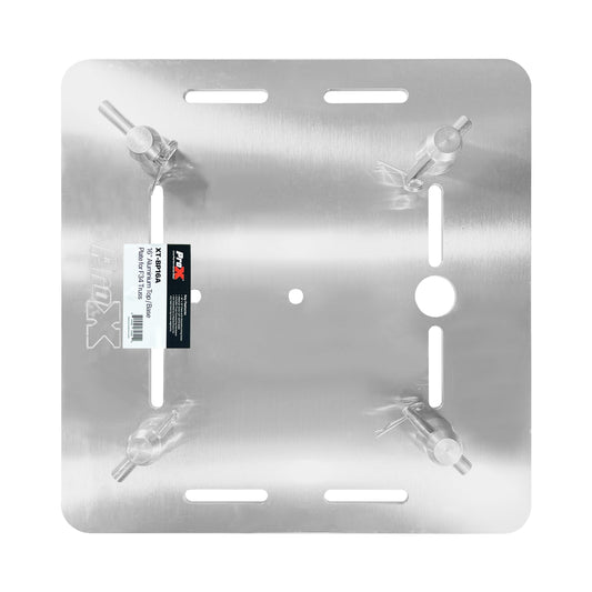 ProX Truss Base Plate For F34 Conical Square Truss | 16 in x 16 in | 6 mm | Aluminum