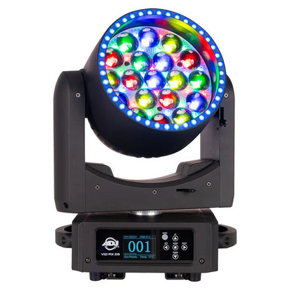 ADJ VIZ290 Vizi Pix Z19 Moving Wash Light With RGBL Pixel Effects