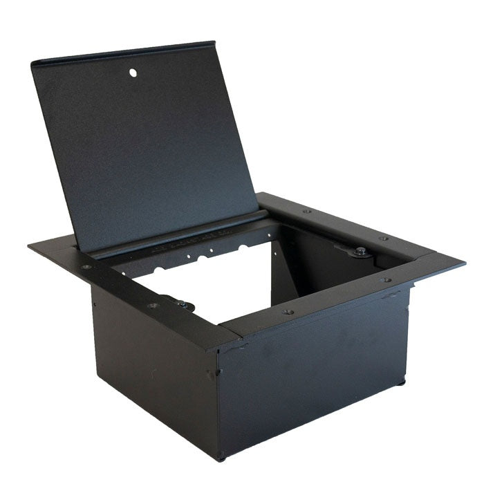 Ace Backstage 122 Full Stage Pocket with Standard Lid Recessed Floor Pocket | Black