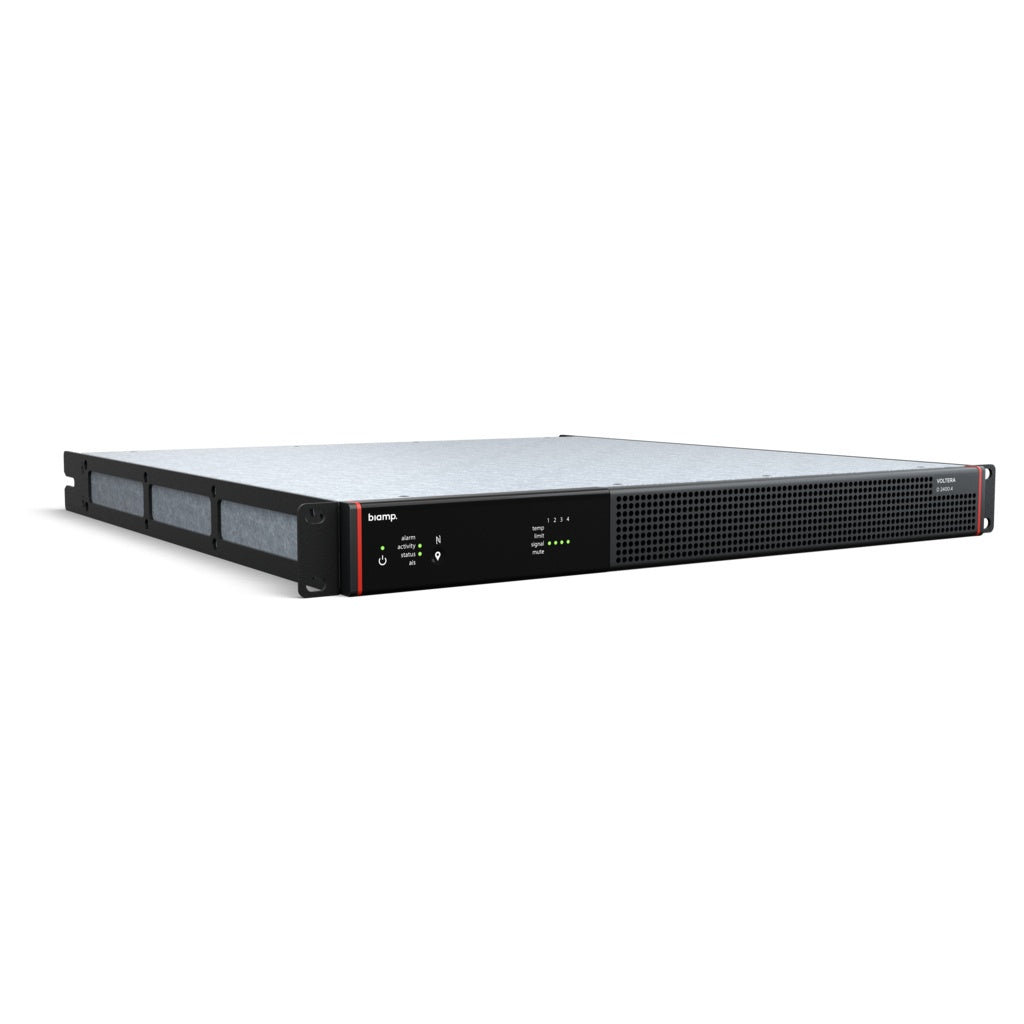 Biamp Voltera D 2400.4 2400W Networked Power Amplifier