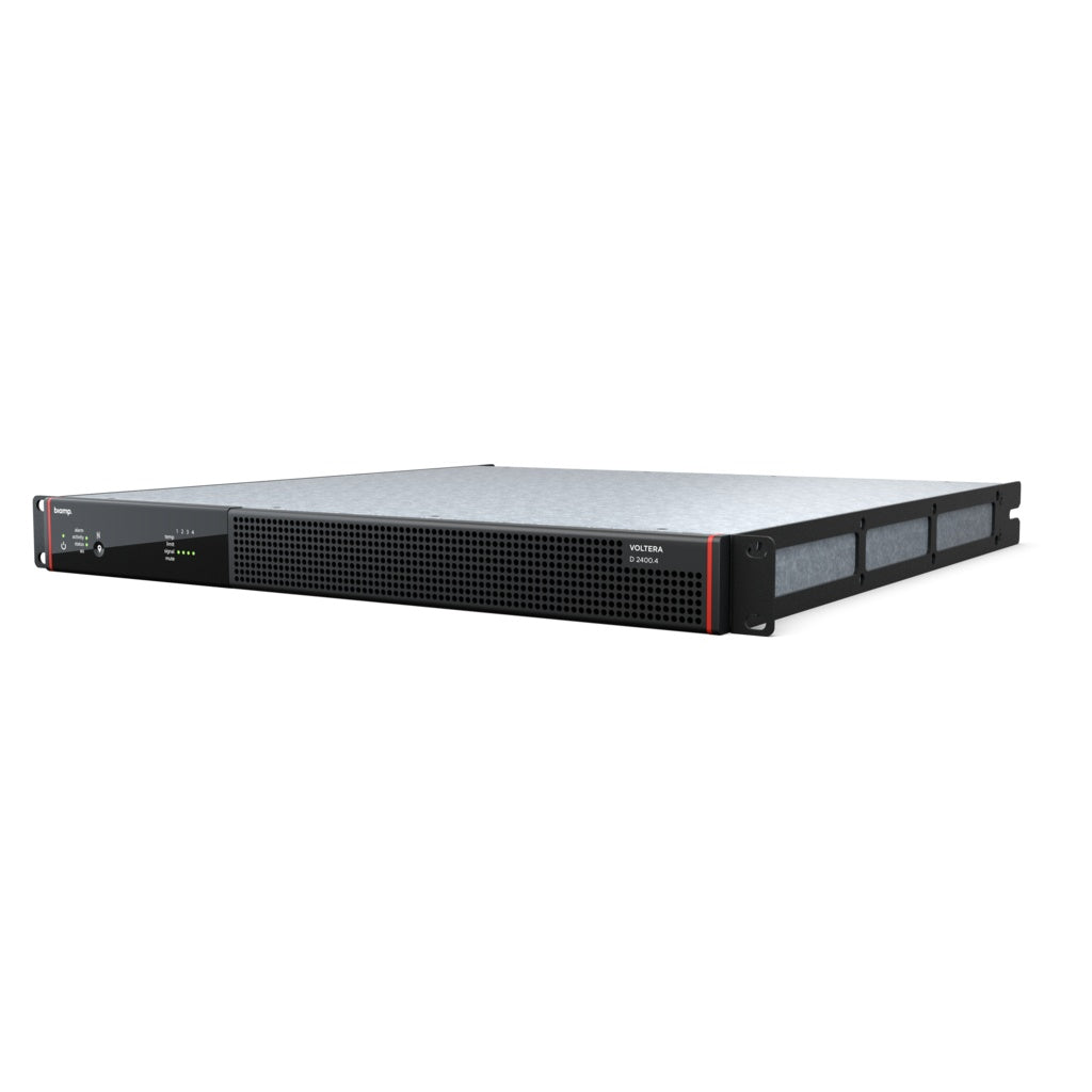 Biamp Voltera D 2400.4 2400W Networked Power Amplifier