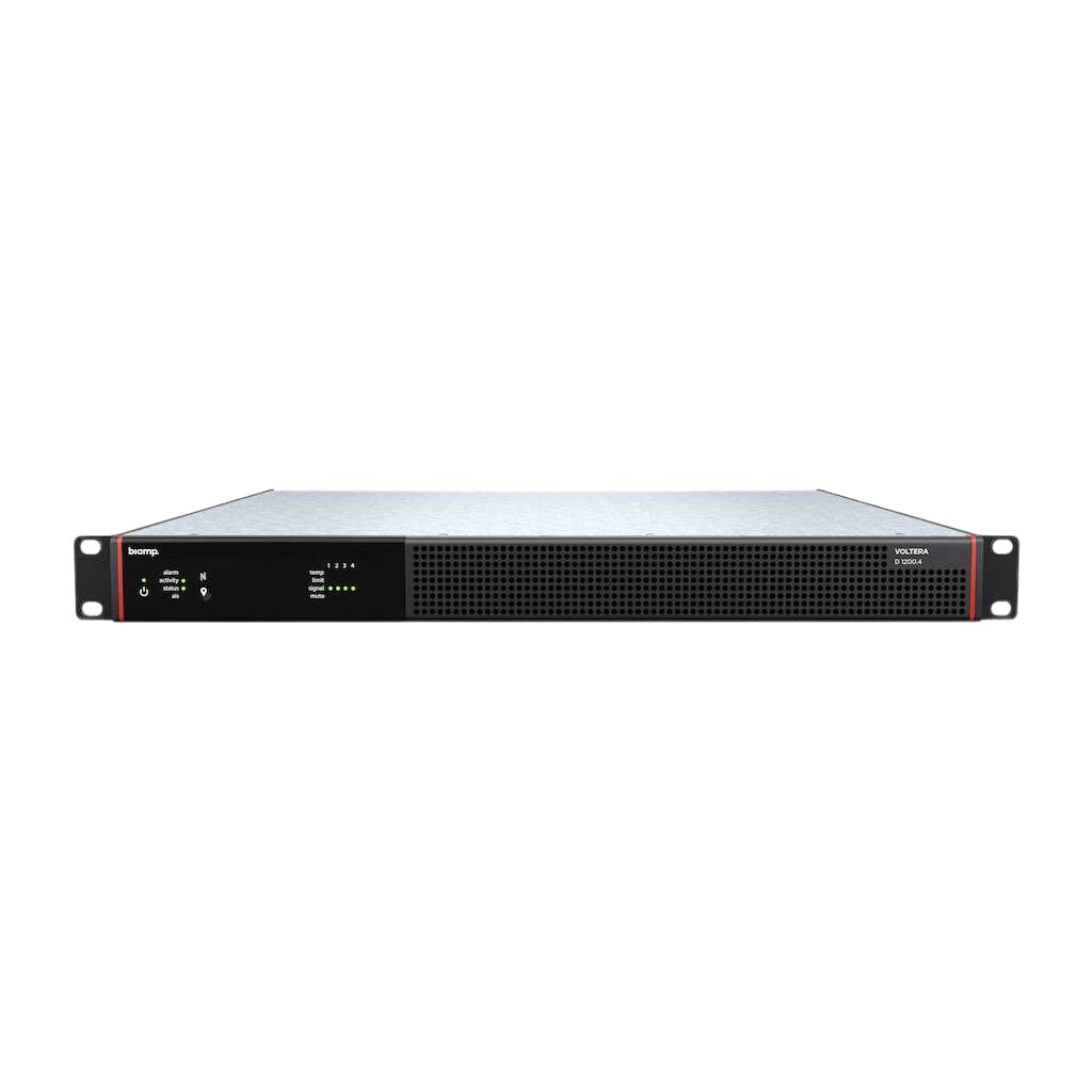 Biamp Voltera D 1200.4 4-Channel DSP Amplifier