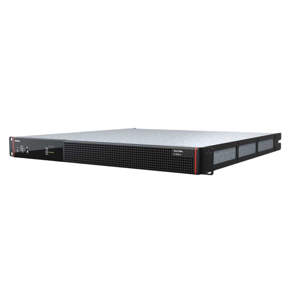 Biamp Voltera D 1200.4 4-Channel DSP Amplifier