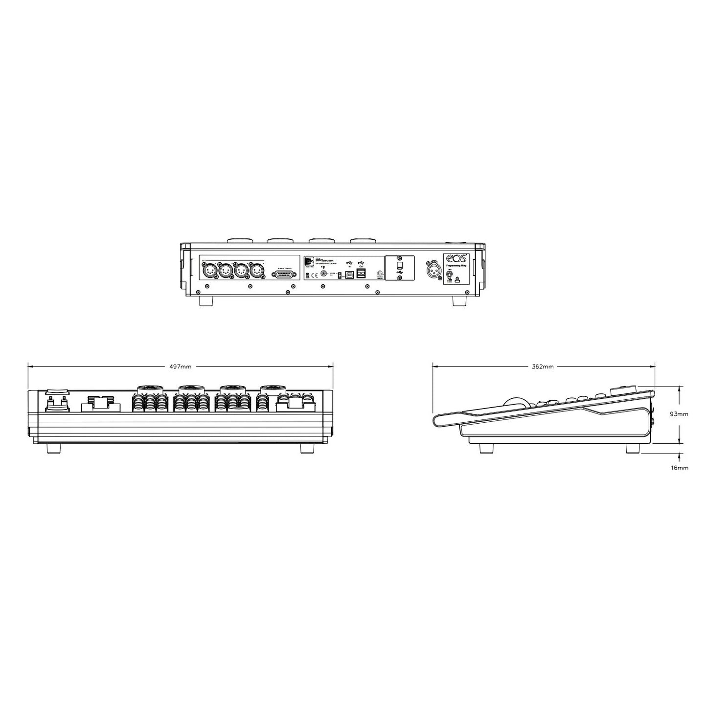 ETC 4240A1031-US Eos Programming Wing/ETCnomad Base Bundle