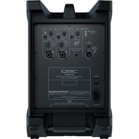 QSC Audio CB10 Compact Battery-Powered Loudspeaker