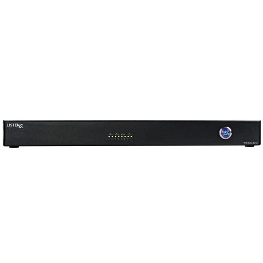 Listen Technologies LW-215-08-MH-09 8-Channel Wi-Fi Audio Server for Meetinghouse Deployments