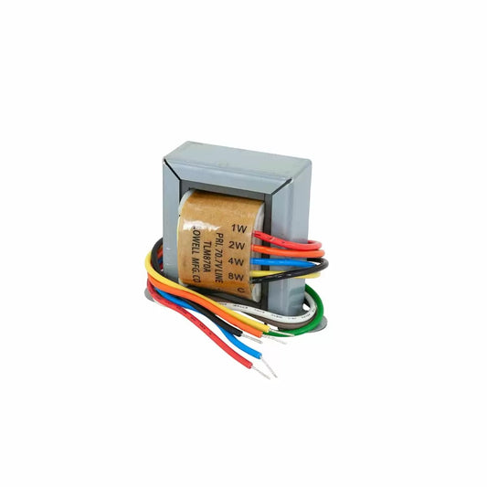 Lowell Line Matching Transformer For Constant-Voltage Audio | 25V/70V Dual | 8W