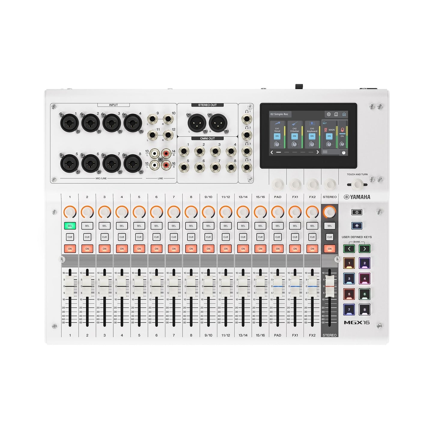 Yamaha MGX16 Compact 22-Channel Digital Mixing Console