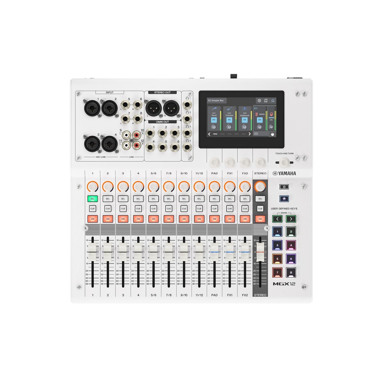 Yamaha MGX12 Compact 18-Channel Digital Mixing Console