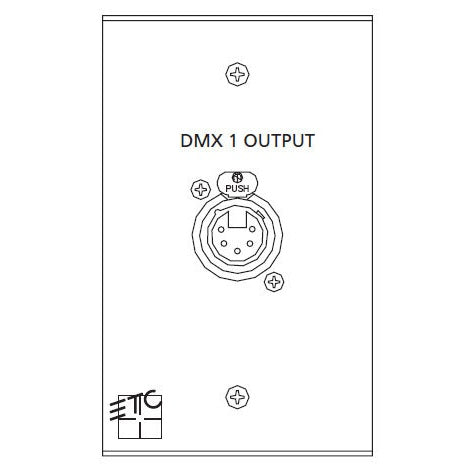ETC TL97786-ARCH-DW1 DMX Plug-In Station | White
