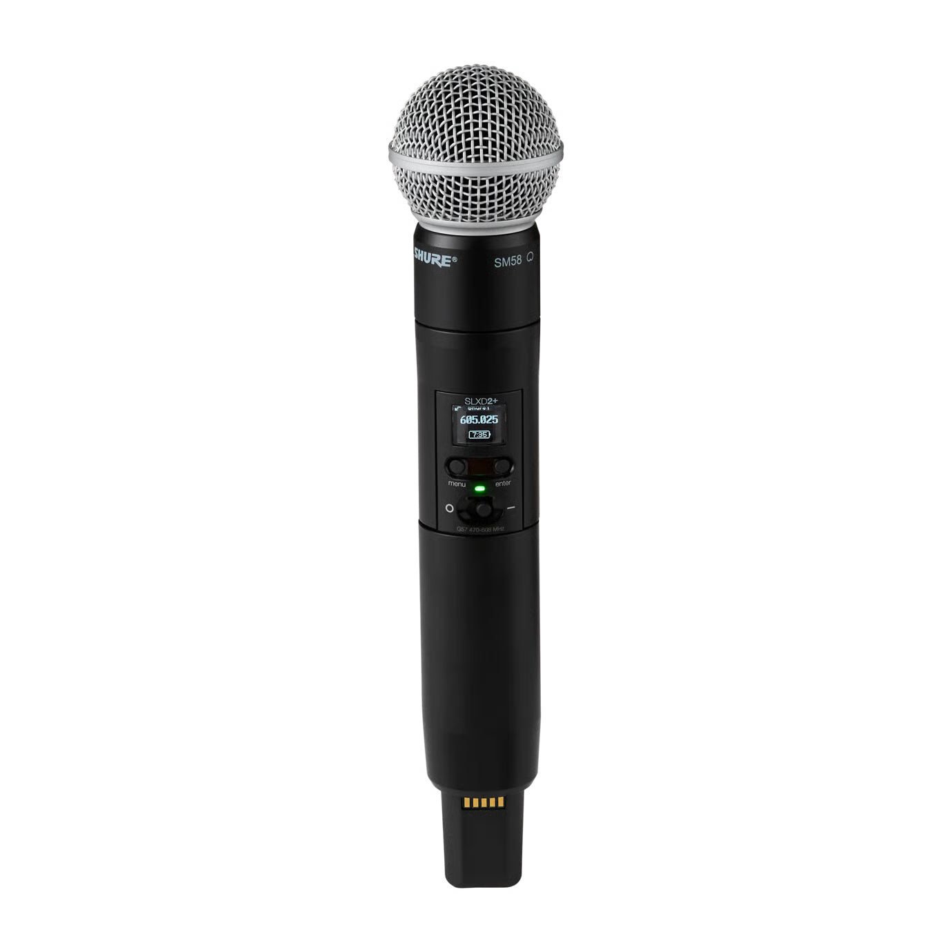 Shure SLXD2+/58=-G57 Wireless Handheld Transmitter with SM58 ® Microphone