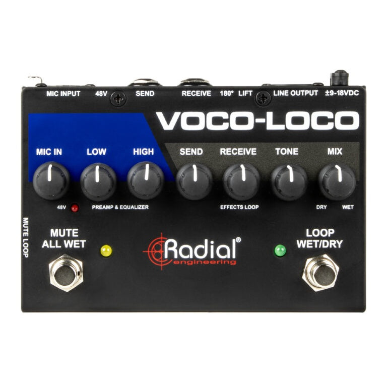 Radial Voco-Loco MK2 Mic Preamp With Effects Loop