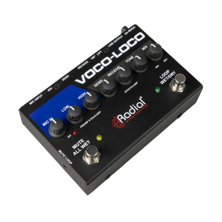 Radial Voco-Loco MK2 Mic Preamp With Effects Loop