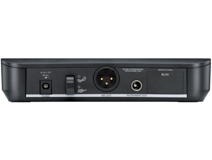 Shure BLX24/B58 Wireless Vocal System Back