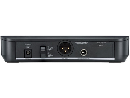 Shure BLX24/B58 Wireless Vocal System Back