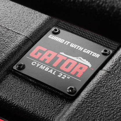Gator GPCCYM22W Hard Shell Cymbal Case With Wheels | 22"