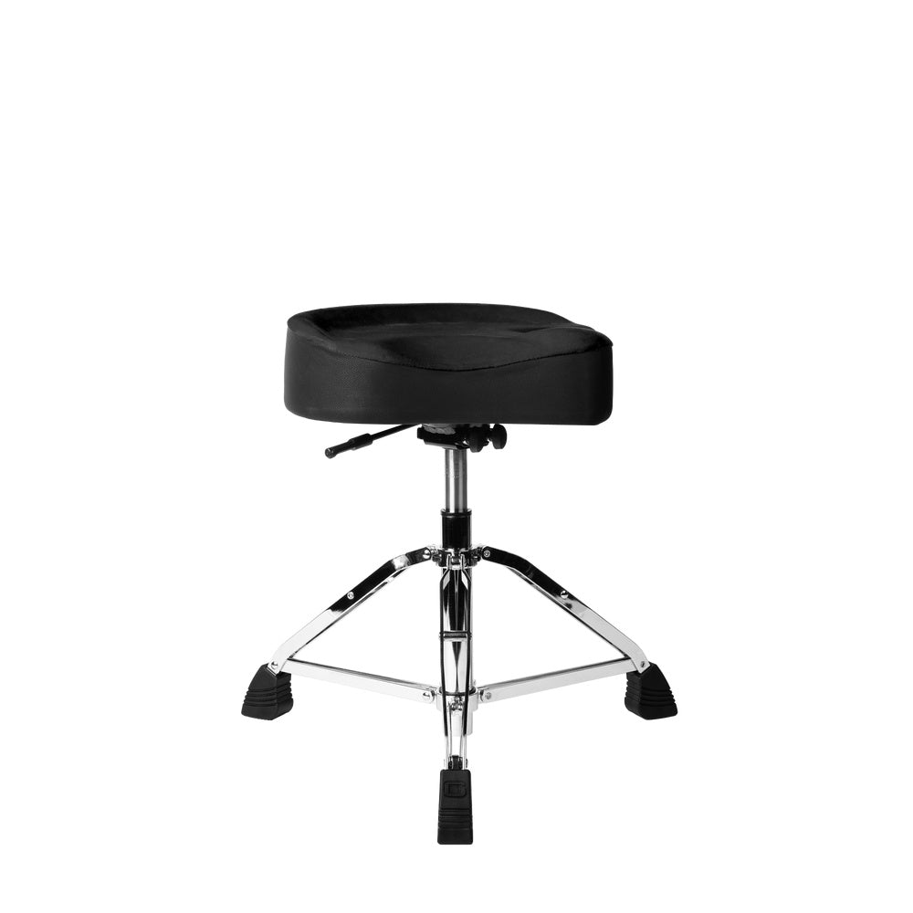 Gator GP-DTH-ASD-BK Air Glide Drum Throne Saddle Seat | Black