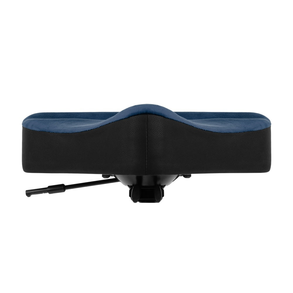 Gator GP-DTH-ASD-BL Air Glide Drum Throne Saddle Seat | Blue
