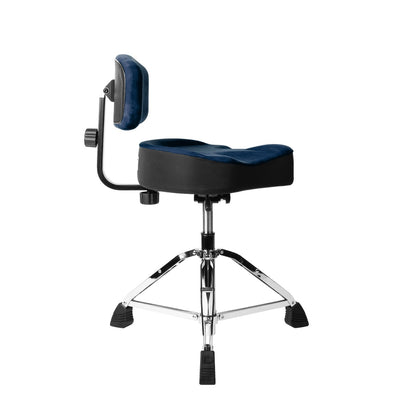Gator GP-DTH-BR-BL Percussion Drum Throne Backrest | Blue