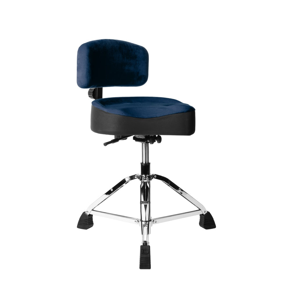 Gator GP-DTH-BR-BL Percussion Drum Throne Backrest | Blue